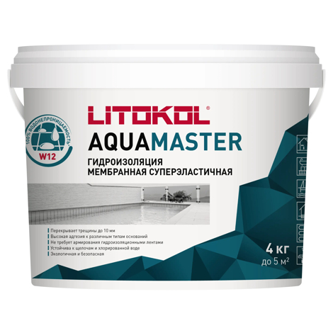 AQUAMASTER Гидроизоляционный состав (4 кг)