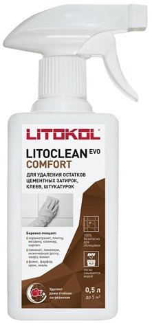 LITOCLEAN COMFORT EVO Средство для удаления остатков цементных растворов (0,5 л)