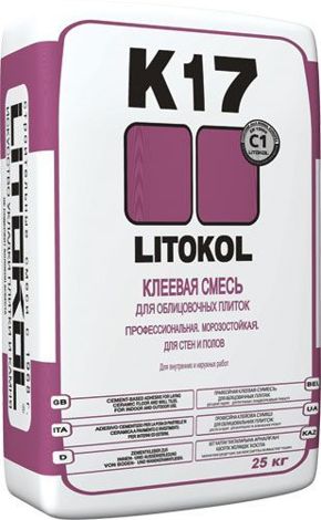 Клей LITOKOL K17 (25 кг)