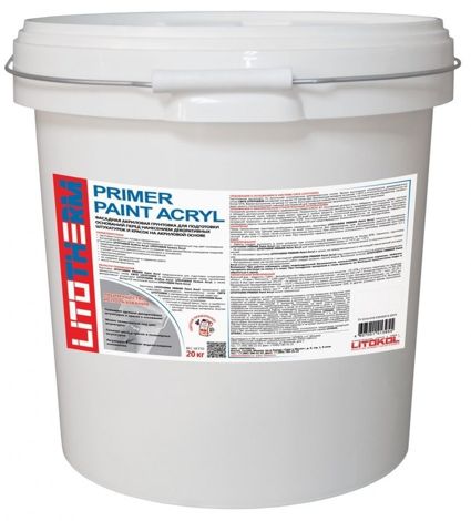 LITOTHERM PRIMER Paint Acryl Фасадная акриловая грунтовка, колерованная (20 кг)
