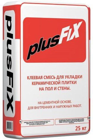 Клей PLUSFIX серый (25 кг)