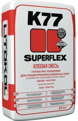 Клей SUPERFLEX K77 (25 кг)