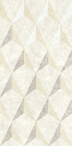 Декор Marble Bliss Light Grey Shine Rett 35x70