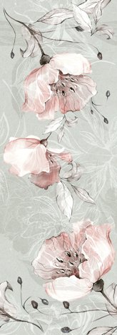 Декор Sense Floral Matt Rett 35x100 фото 1