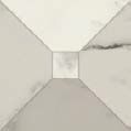 Декор Allmarble Rif. Statuario Lux Fascia 3D 15x15