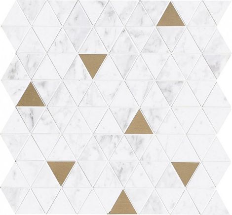 Мозаика Allmarble Wall Mosaico Altissimo Tria Satin