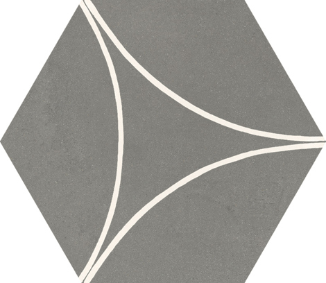 Декор Cementum Decoro Arco Lead 18,2x21