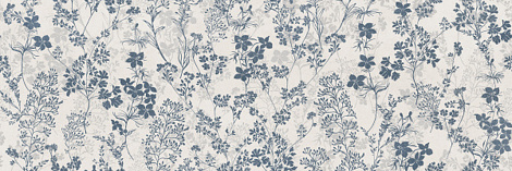 Плитка Cementum Wall Decoro Flowery Freddo Touch 40x120
