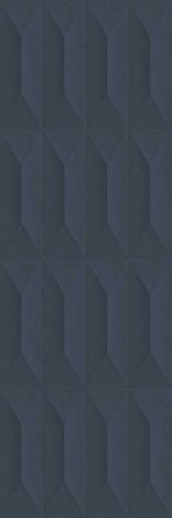 Плитка Colorplay Struttura Cabochon 3D Rett Blue 30x90