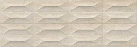 Плитка Marbleplay Travertino Struttura Gem 3D Rett 30x90