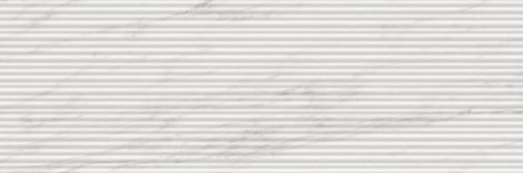 Плитка Marbleplay White Struttura Mikado 3D Rett 30x90