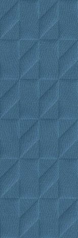 Плитка Outfit Struttura Tetris 3D Blue 25x76