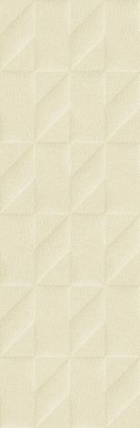Плитка Outfit Struttura Tetris 3D Ivory 25x76