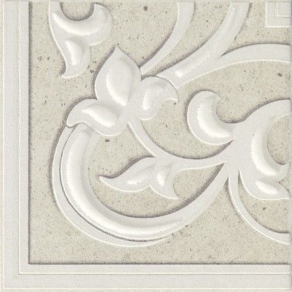 Декор Pietra di Noto Bianco Angolo Fascia 14,5x14,5