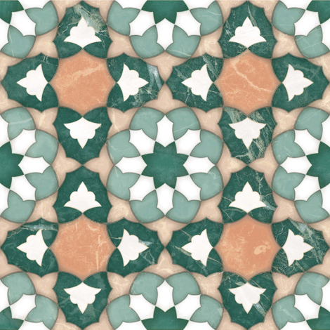 Керамогранит Marrakech Zellige Kasbah 22,3x22,3