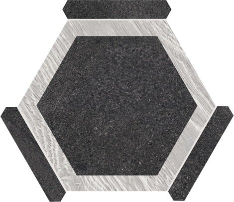 Керамогранит Oregon Grafito Gris 22x25
