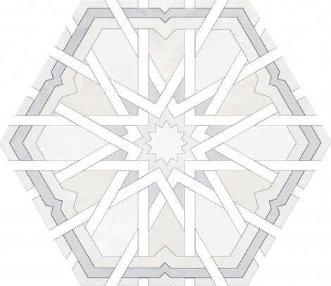 Керамогранит Radiant White 20x24