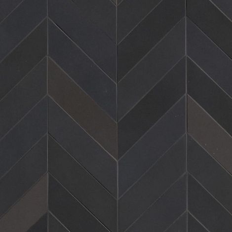 Плитка Mews Chevron Soot 5,5x19,6
