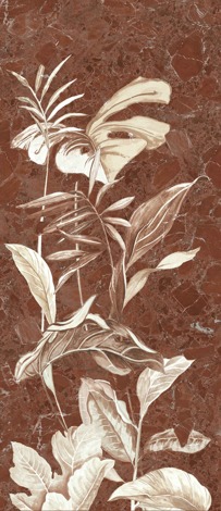 Декор Mind lya red Brushed 120x278