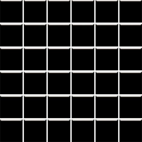 Мозаика Altea Nero Mozaika 4,8х4,8 фото 1