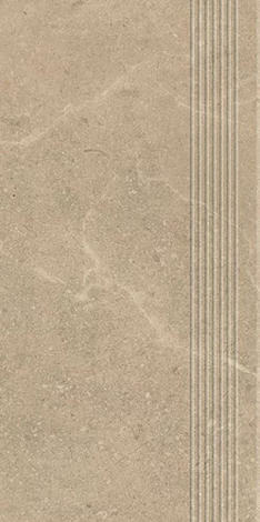 Ступень Archicross Concrete Beige Stopnica prasowana mat 29,8x59,8