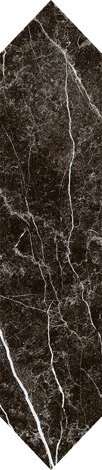 Декор Arctic Storm Nero heksalong polysk 6,5x29,8 фото 1