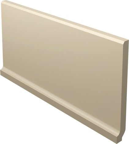 Плинтус Bazo Beige Monokolor Cokol Wywiniety Mat 10x19,8