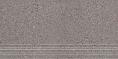 Ступень Bazo Grys Sol-Pieprz Stopnica Prosta Mat 29,8x59,8
