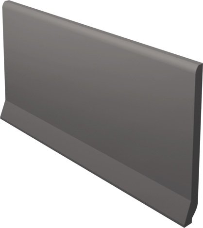 Плинтус Bazo Nero Monokolor Cokol Wywiniety Ostry Mat 10x19,8