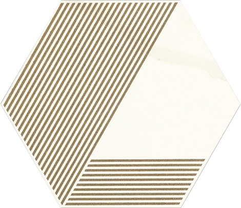 Декор Calacatta Hexagon Mat. A 17,1x19,8