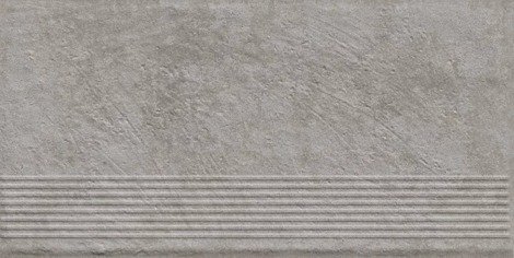 Ступень Carrizo grey stopnica prosta struktura mat 30x60