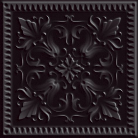 Плитка Classy Chic Nero Struktura C 19,8x19,8