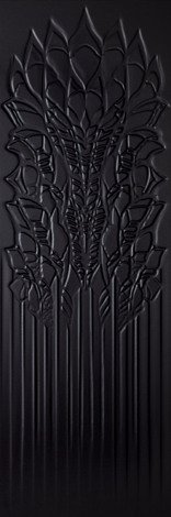 Плитка Cold Crown Black Struktura 39,8x119,8
