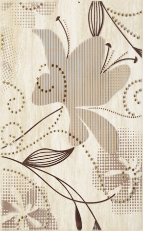 Декор Doppia Beige Inserto A 25x40