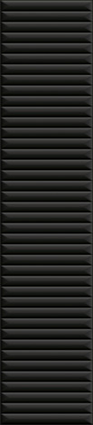 Плитка Duo Tonne Black cegielka struktura A mat 6,5x29,8