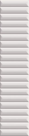 Плитка Duo Tonne White cegielka struktura B mat 6,5x29,8