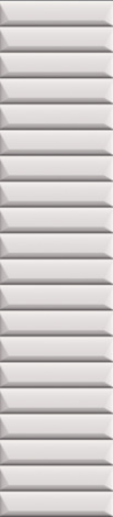 Плитка Duo Tonne White cegielka struktura C mat 6,5x29,8