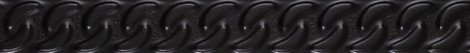 Бордюр Fashion Spirit Black Listwa Struktura Mat 4,5x39,8