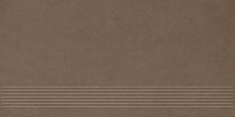 Ступень Intero brown Stopnica prasowana mat 29,8x59,8