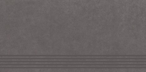 Ступень Intero grafit Stopnica prasowana mat 29,8x59,8