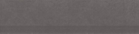 Ступень Intero grafit Stopnica prosta nacinana mat 29,8x119,8