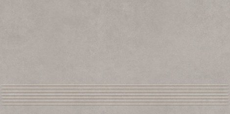 Ступень Intero silver Stopnica prasowana mat 29,8x59,8