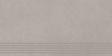 Ступень Intero silver Stopnica prosta nacinana mat 29,8x59,8
