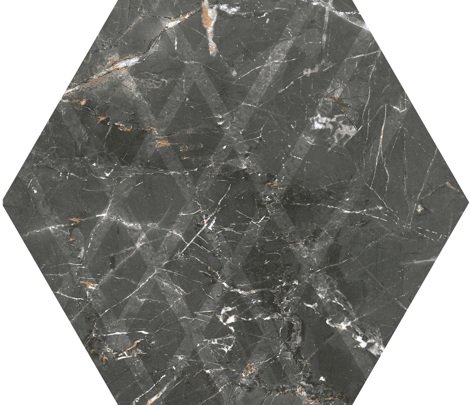 Керамогранит Marvelstone Grey Mat Heksagon 17,1x19,8 фото 1