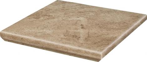Ступень Mattone Pietra beige kapinos stopnica narozna 33x33