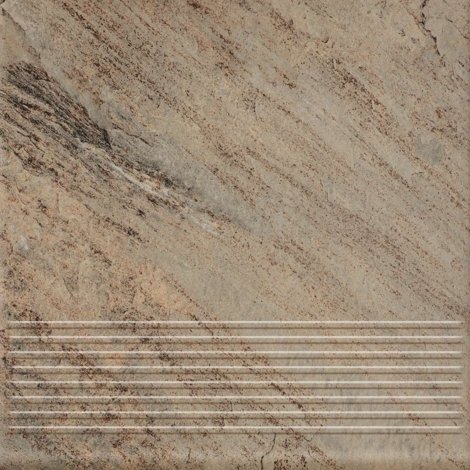 Ступень Mattone Pietra beige stopnica prosta 30x30