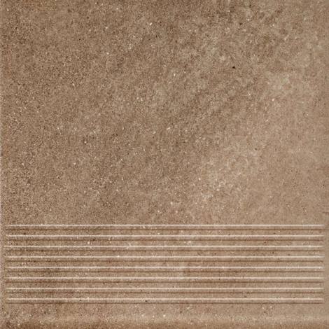 Ступень Mattone Sabbia brown stopnica prosta 30x30