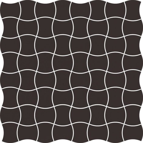 Мозаика Modernizm Nero Mozaika 3,6x4, 3,6х4,4