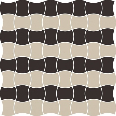 Мозаика Modernizm Nero Mozaika Mix B 3,6х4,4