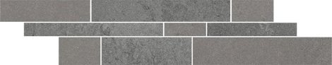 Бордюр Naturstone grafit Listwa mix paski 14,3x71